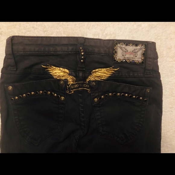 •RARE ~Grey Robins Jeans Marilyn style - Picture 6 of 15